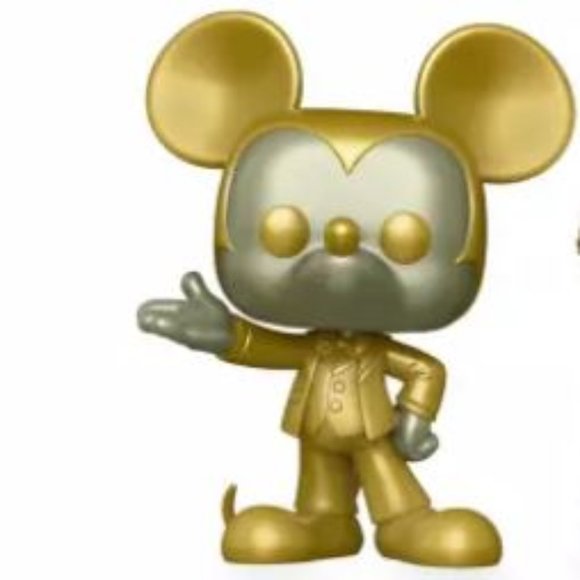 NWT! Walt Disney World 50 Castle and Mickey Mouse Funko Pop! Town Vinyl Set - Picture 3 of 3